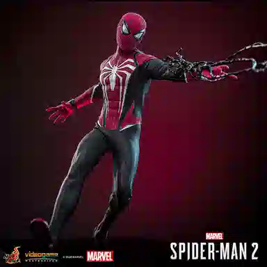 Hot Toys Spider-Man Advanced Suit 2.0 Red Black Edition