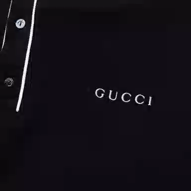 Gucci Logo Polo Black