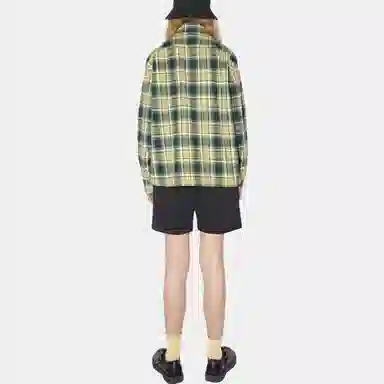 Acne Studios SS23 Check Pocket Shirt Green