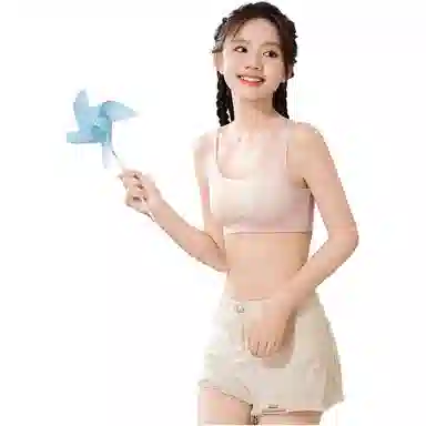 欧迪芬 发育期简约纯色文胸 女款