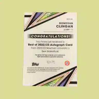 Topps Bowman 2022-23 3275