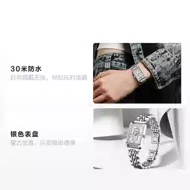 Dickies Quartz Watch Silver Dial