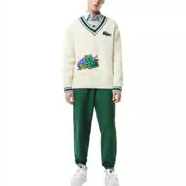 Lacoste Holiday V-Neck Sweater