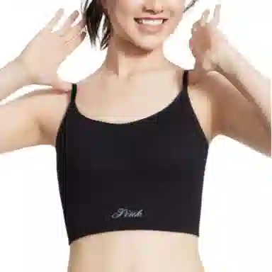 Victoria's Secret PINK Bralette Black