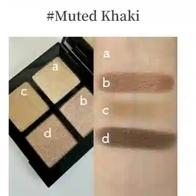 植村秀 裸妆 四色眼影 自然