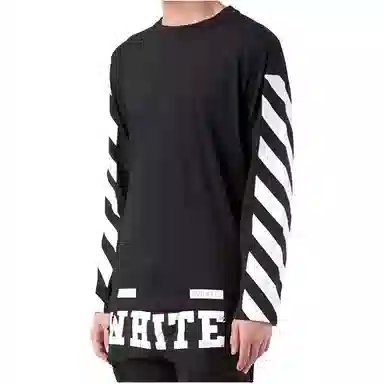 OFF-WHITE Long Sleeve Logo Tee