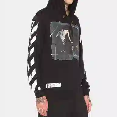 OFF-WHITE Hoodie Black