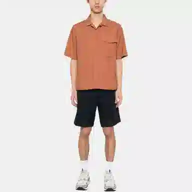 Stone Island SS24 Paracadute Pocket Shirt Orange