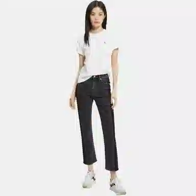 Calvin Klein Jeans High Waist Straight Crop