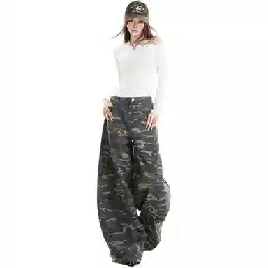 如续 舒适简约通勤牛仔裤 女款