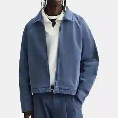 ZARA Casual Washed Denim Jacket