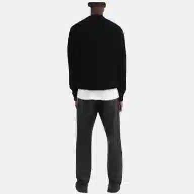 REPRESENT FW22 Black Ribbed Knit Sweater