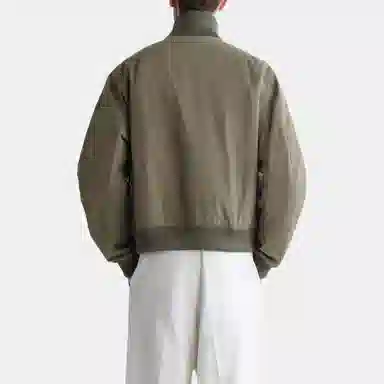 COS Ribbed Zip-Up Jacket