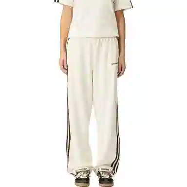 adidas Originals x Wales Bonner FW23 Classic Three Stripes Patch Sweatpants White