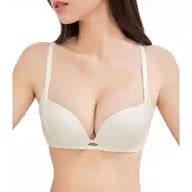 莫代尔 聚拢无钢圈纯色文胸 女款