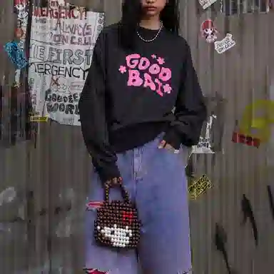 GOOD BAI GOODEES Sweatshirt