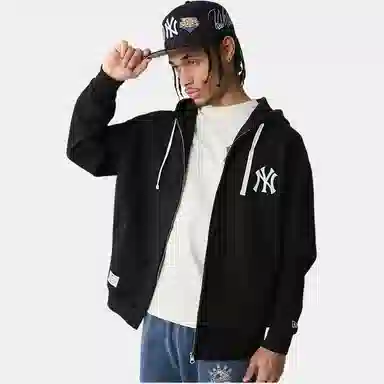 New Era x MLB Yankees Hoodie Black