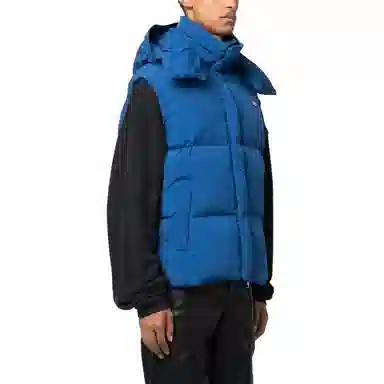 DIESEL Quilted Vest Blue