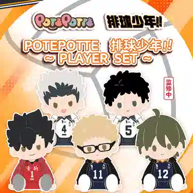 BANDAI POTEPOTTE PLAYER SET 35cm