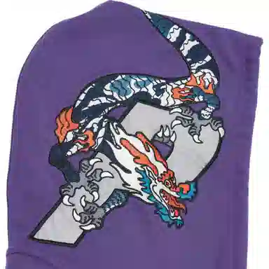 PALACE FW22 Dragon P-3 Hood Purple Logo