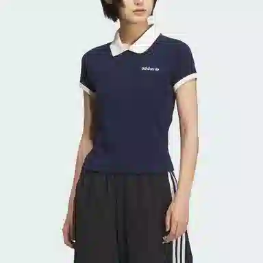 adidas originals SS25 SHORT logoPolo
