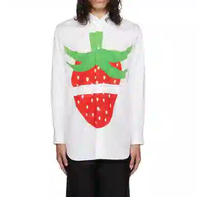 CDG Strawberry Print Shirt