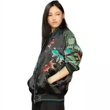 Sanshengliubu Bomber Jacket