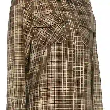 Miu Miu FW25 Plaid Shirt