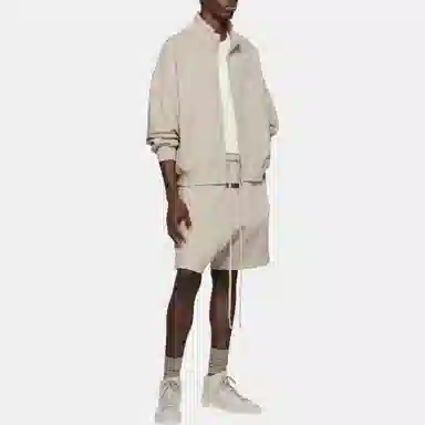 Fear of God Essentials FW22 Fullzip Jacket Smoke