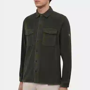 Stone Island FW21 Military Green Shirt