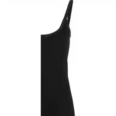 Alexander Wang Knit Midi Dress Black
