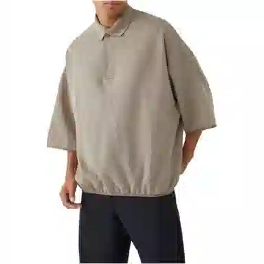 Fear of God Essentials Heather Grey Polo