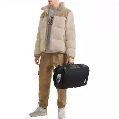 The North Face Logo Print Puffer Jacket