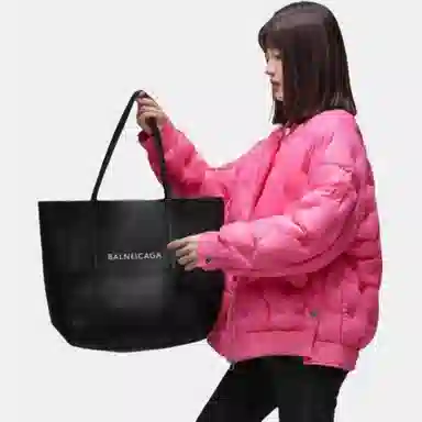 鸭鸭 立领保暖宽松长袖羽绒服 女款