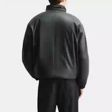 ZARA Casual Loose Stand Collar Zip Cotton Jacket Men