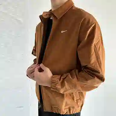 Nike Corduroy Jacket Brown