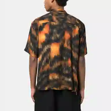 Stussy Tiger Print Short Sleeve Shirt