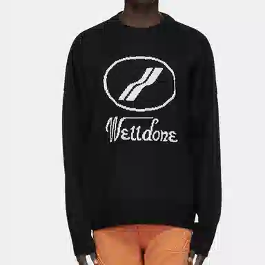 WE11DONE JQD Series Sweater