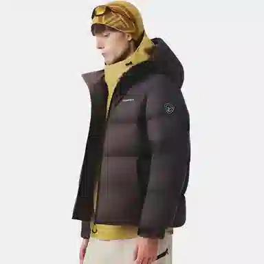 坦博尔 加厚连帽耐脏常规户外风面包羽绒服 女款