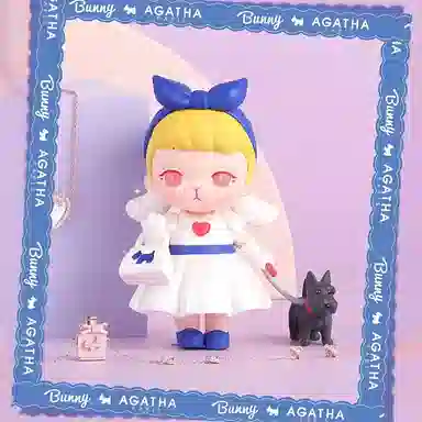 agatha x POP MART BUNNY
