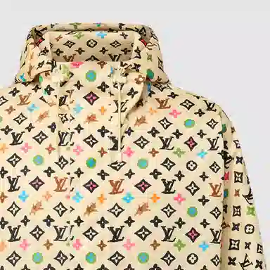 LOUIS VUITTON x Tyler SS24 Logo Windbreaker Jacket Yellow