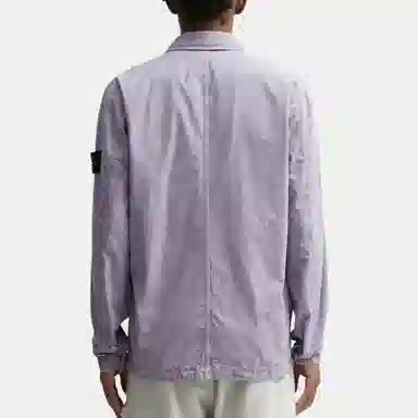Stone Island FW23 Organic Cotton Shirt Lavender