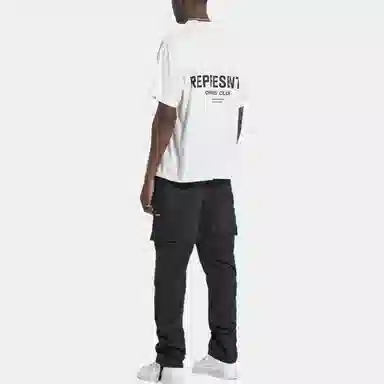 REPRESENT SS22 Black Cargo Pants