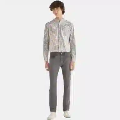 Levi's Cement Grey Tapered Jeans