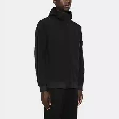 Stone Island Soft-Shell Jacket Black