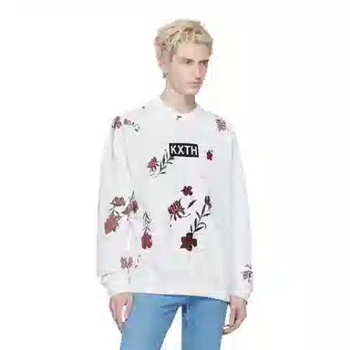 KITH Long Sleeve Crewneck White