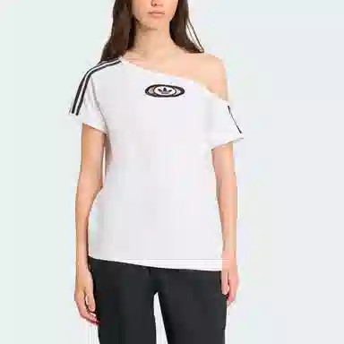 adidas originals CAMPUS 2000 OFF SHOULDER logo SS25T