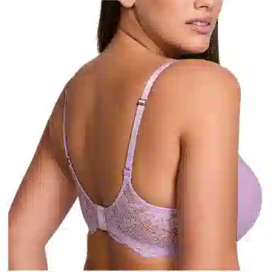 Victoria's Secret Dream Angels Lace Push-Up Bra Frozen Plum