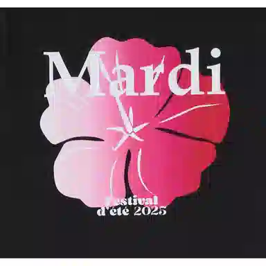 MARDI MERCREDI SS25 TSHIRT FLOWERMARDI SUMMER FESTIVAL EDITION T