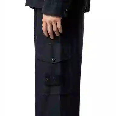 Stone Island Ghost Series Navy Cargo Pants